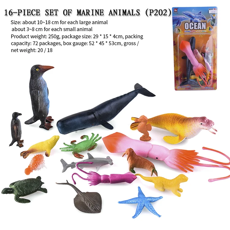 الجامع التركيز عرض bunkhouse  52 animales plastico juguete niños