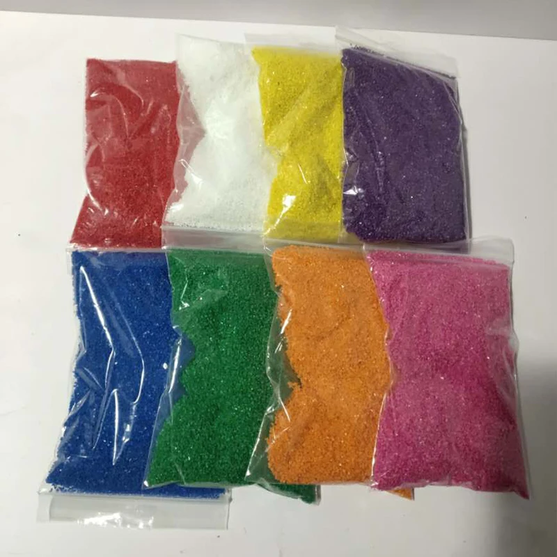 Wholesale Diy Color Changing Scented Natural Granulated Wax Sand