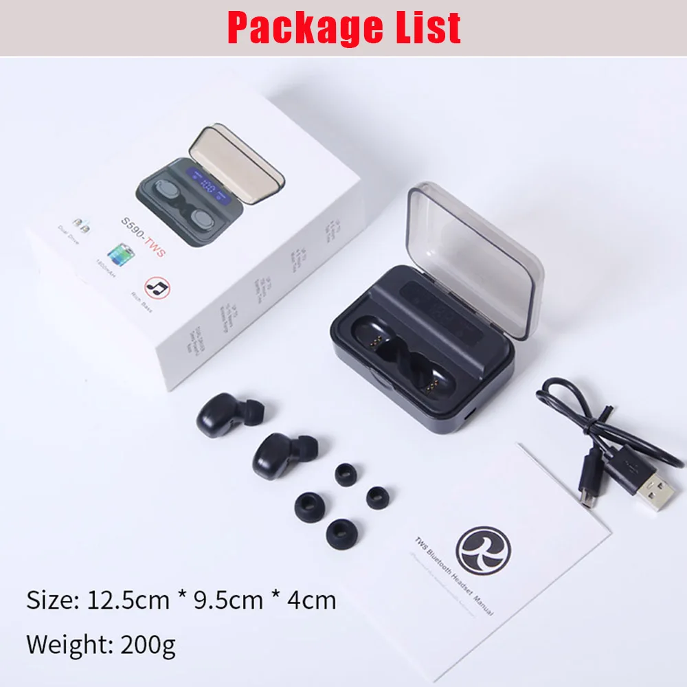 S590 best sale tws earbuds