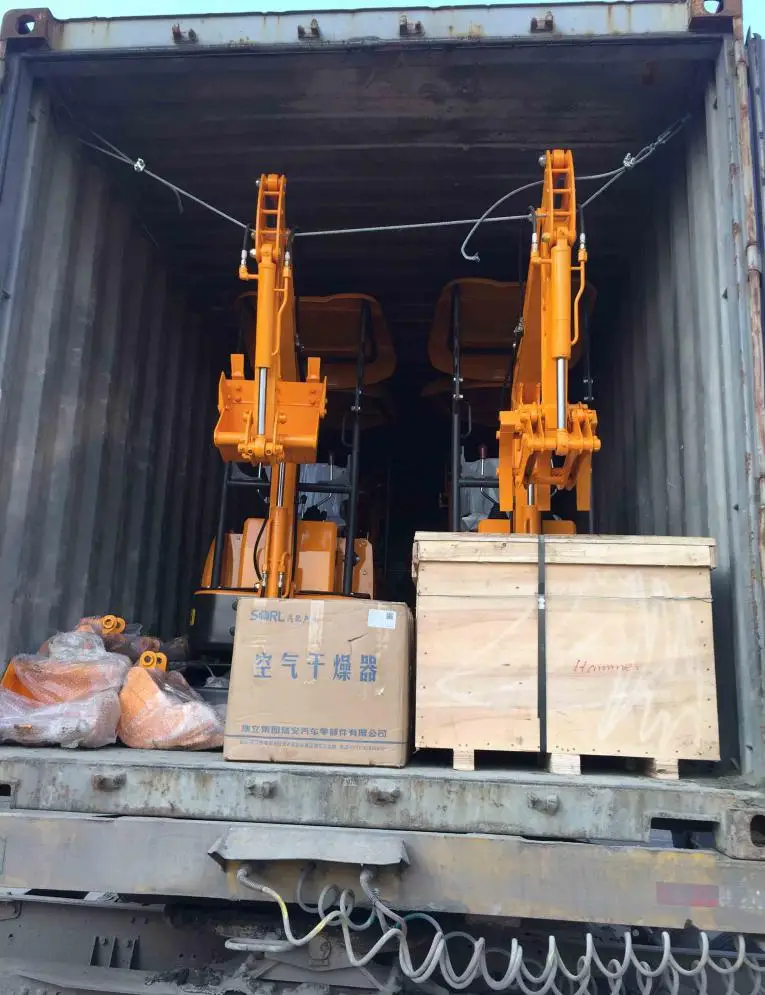 Mini bagger digger micro excavator with import diesel engine  