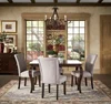 2019 Dingzhi solid wood rectangular table for six