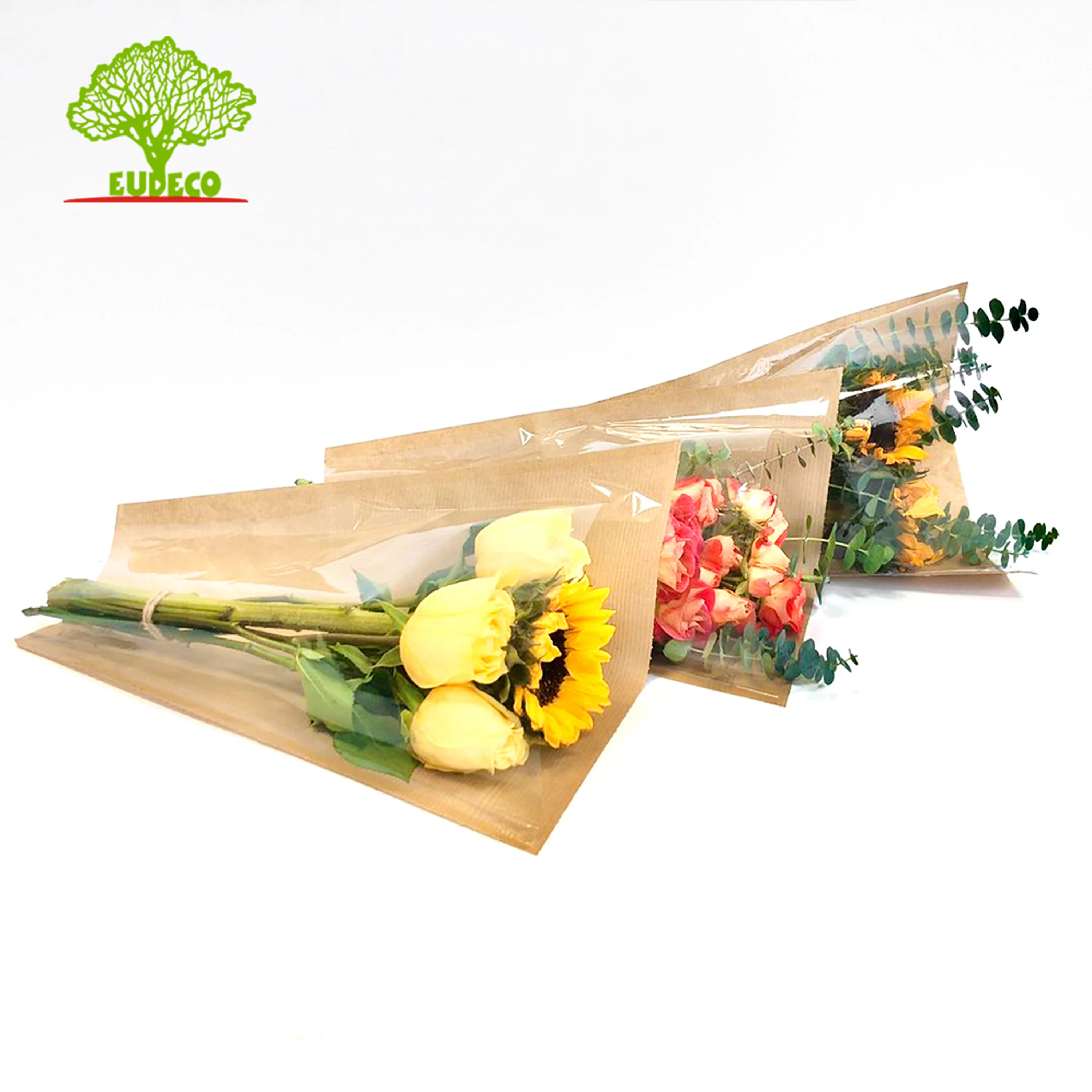 Wrap Flower Kraft Paper Flower Sleeve For Fresh Flower Buy Plastic