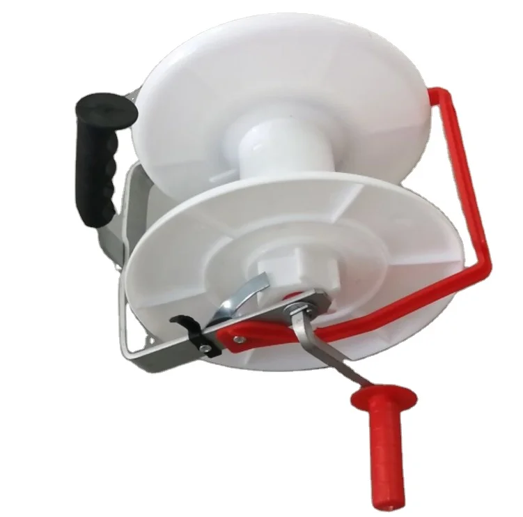 Portable 13 Gear Reel Electric Fence Poly Wire Tape Reel Gear Reel