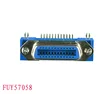 0.085in pitch Right Angle PCB Mounting DDK 24P Solder DIP Receptacle Type connector Female