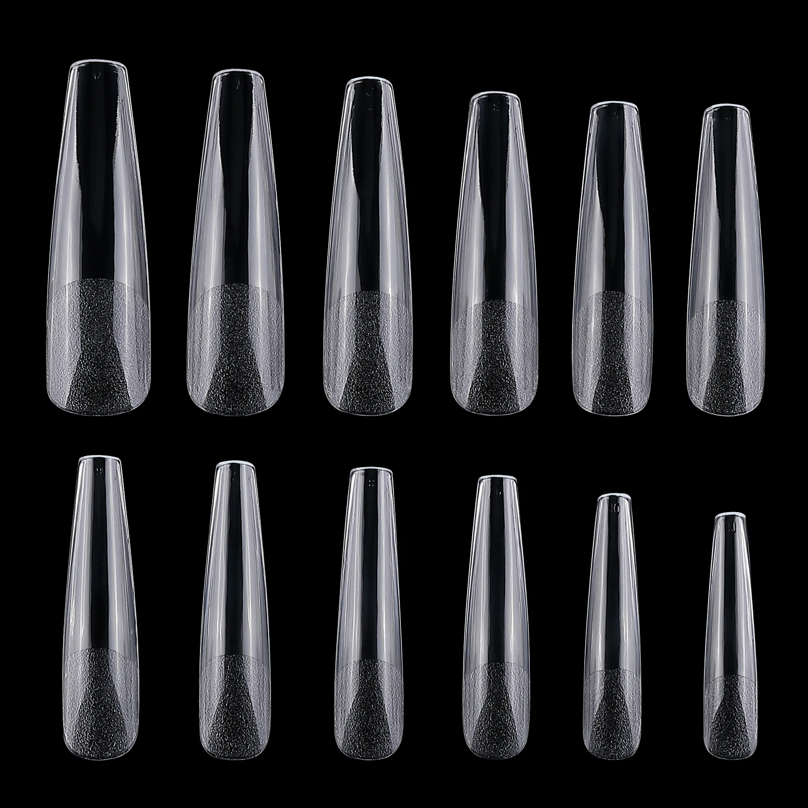 False Nails Full Cover Artificial Fingernails With Short Nail Tips ...