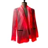2019 Cool design led light up men suit jacket luminous fiber optic men jacket manufacturer