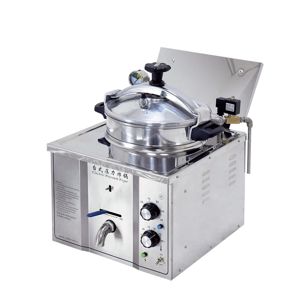 Broaster Chicken Pressure Fryer, Capacity: 12 Pcs Chicken, 3500 W