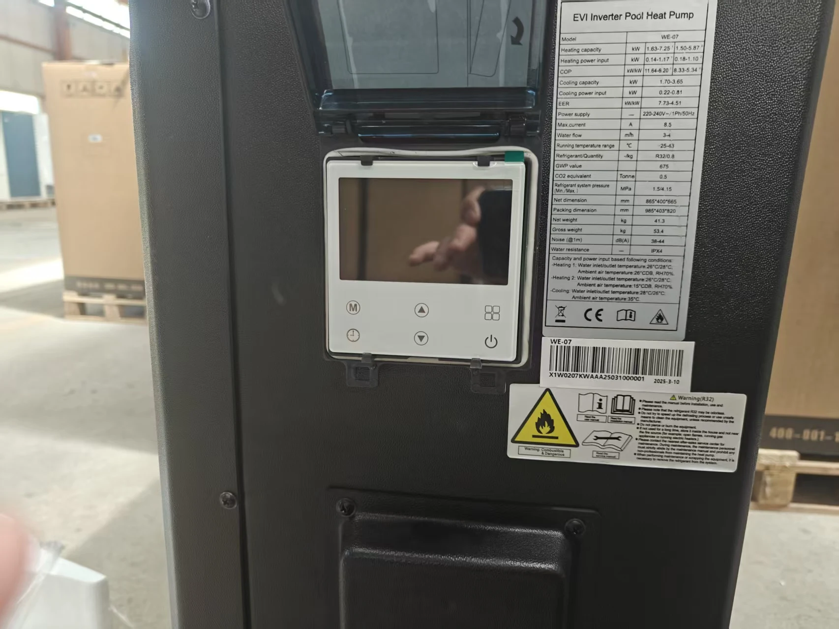 Source Pool Heat Pump, 30kW, 10 kW, Electric - detail 20