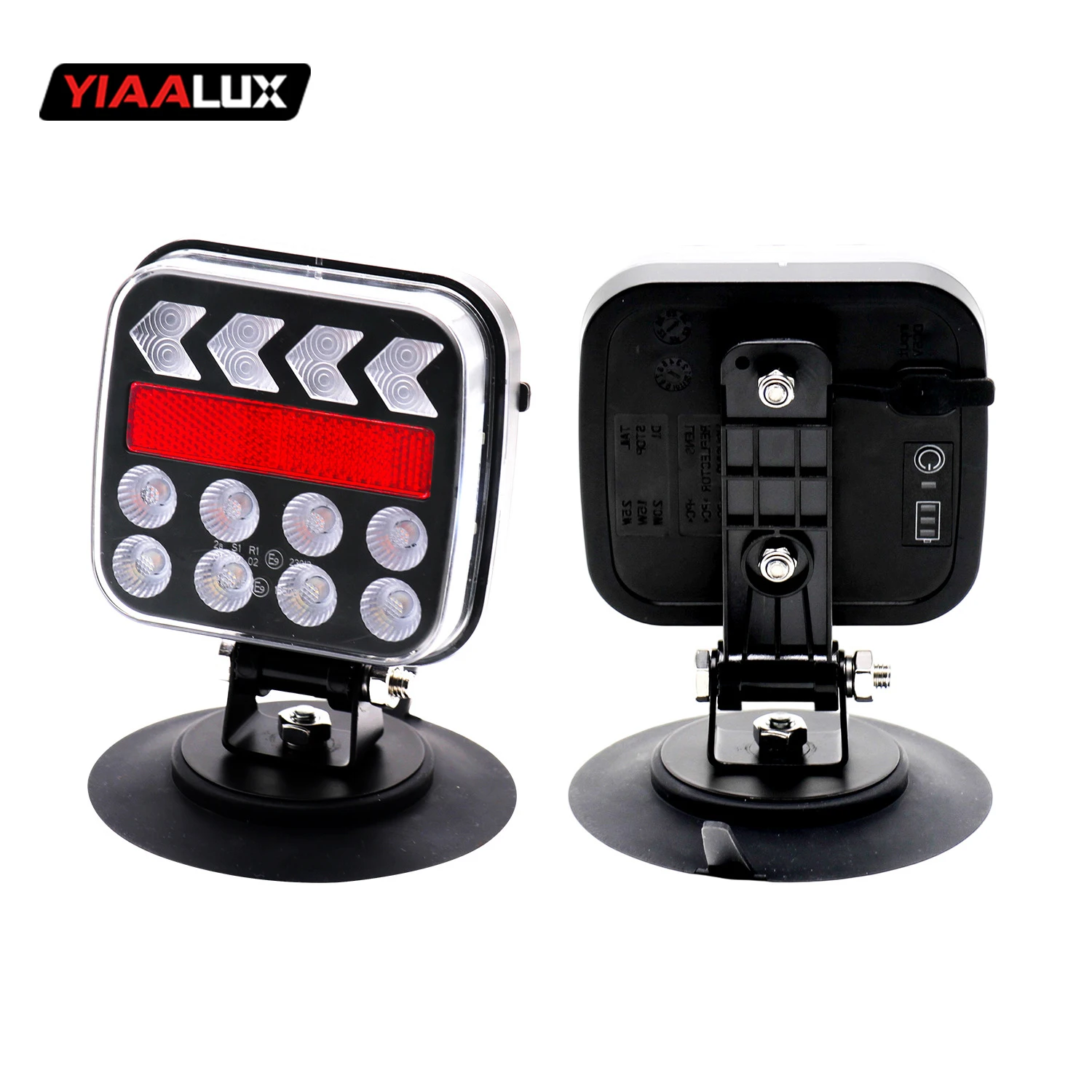 product 12v magnetic wireless magnetic trailer light kit led trailer tail lights-17