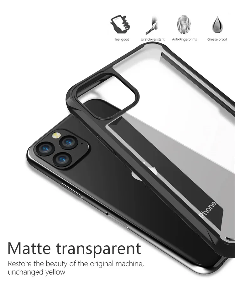 New For iPhone 11 Pro Max Case Hard Shock Proof Cover Hybrid Armor Case