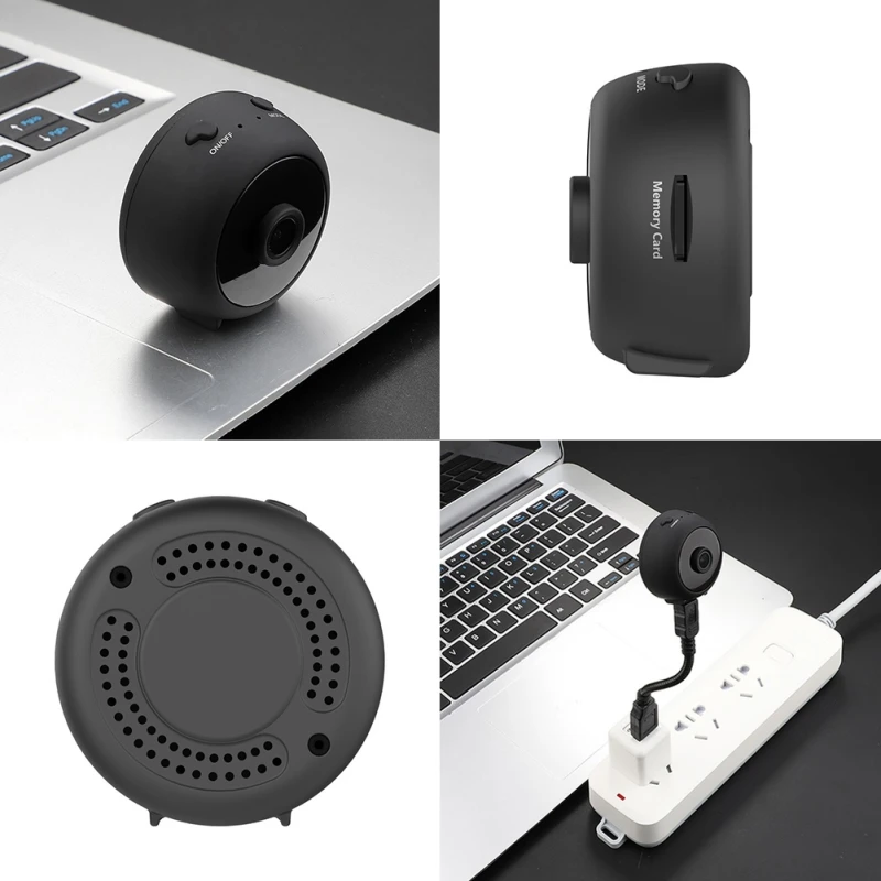 Spy Camera Wireless Hidden Nanny Camera with 150 Wide Angle Portable Mini Security Camera Espias with Magnet