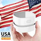 出荷米国倉庫サポート USB 充電式ワイヤレスダスト掃除小規模オフィスのデスクトップクリーンなマシンテーブル真空クリーナー