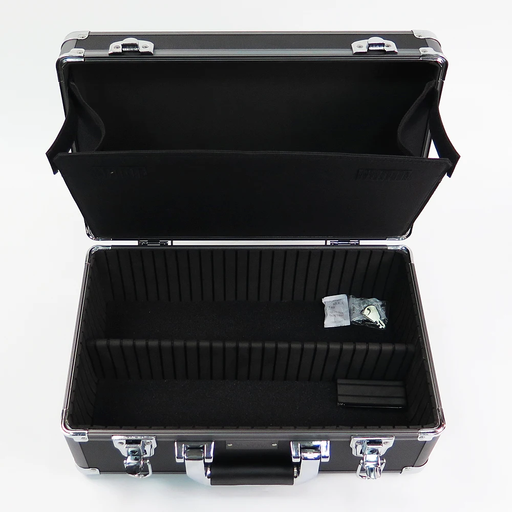 Portable Hard Shell Aluminum Box Shisha Hookah Accessory Kit Carrying