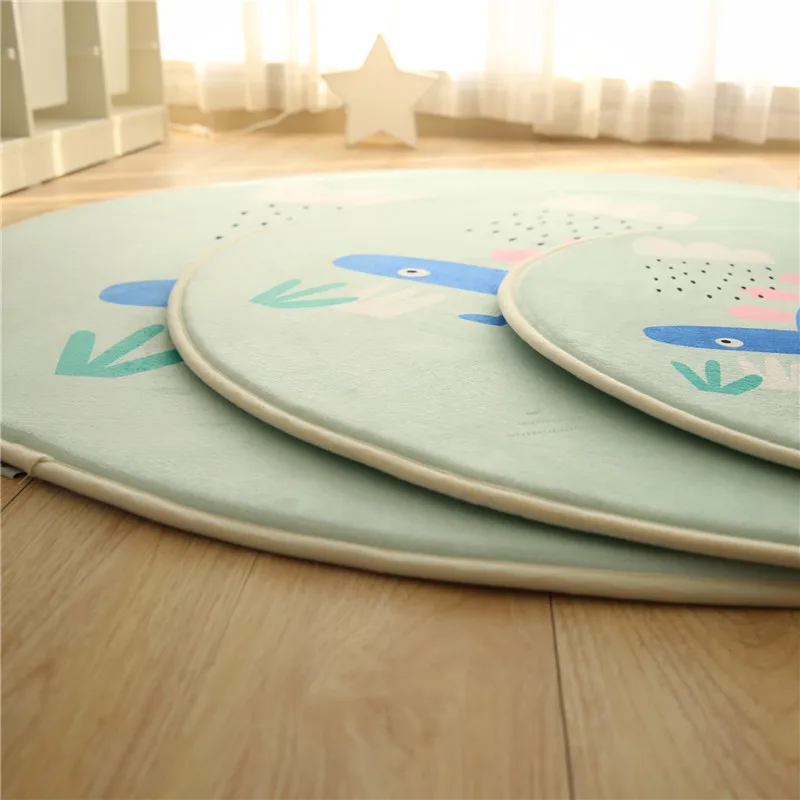 圆形婴儿垫冷却垫婴儿祈祷垫