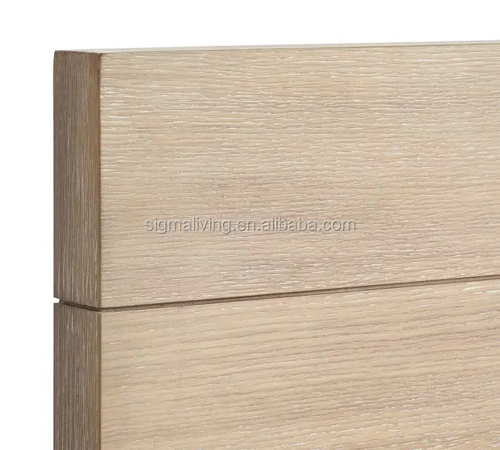Home furniture American style wood bed living room farmhouse wood pacific platform bed & headboard