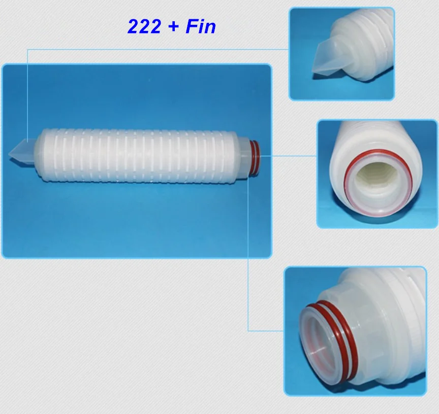Good Price 0.2 Micron Pp Pleated Membrane Cartridge Filter For Industry