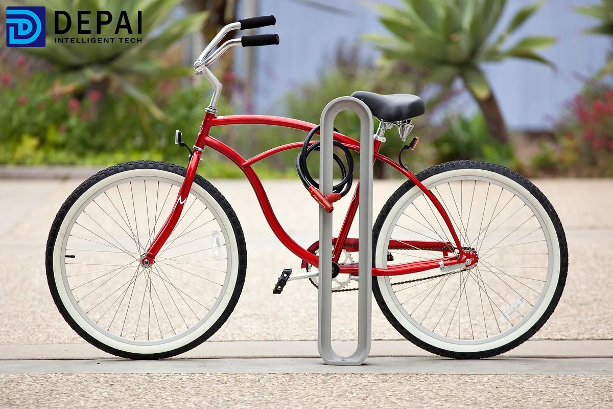 outdoor road vertical stationary cycle parking stand design bike