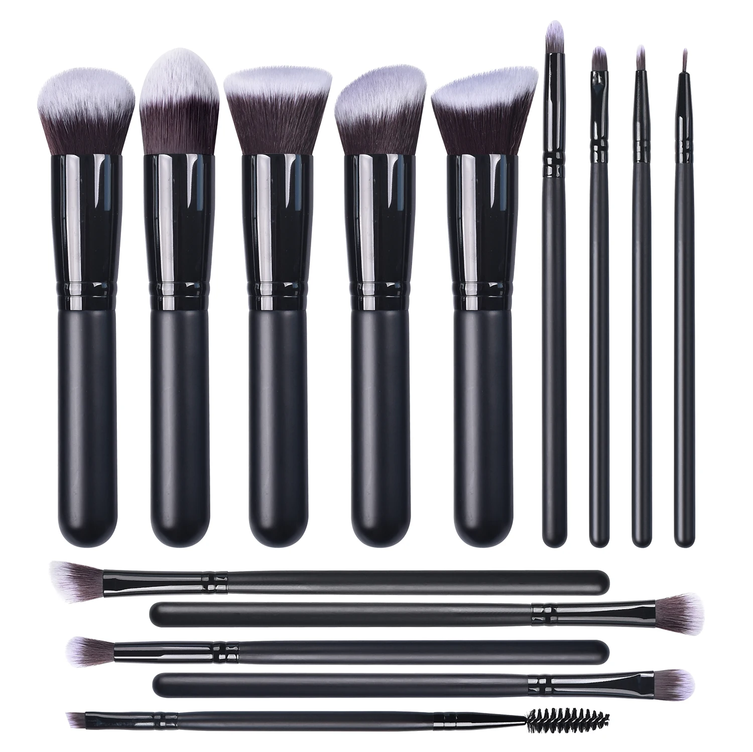 

make-up brush famous brand quality high quality USA makeup brush foundation brushes et Zoreya Makeup Brushes 15Pcs Makeup Brush,30 Sets, Black&red