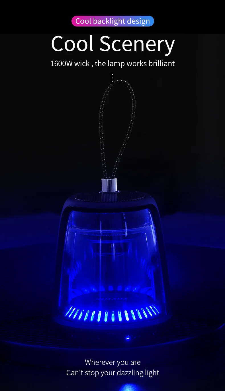 2020 NEW Product Led Light Lamp TWS Wireless Car Party BT Speaker - ANKUX.COM