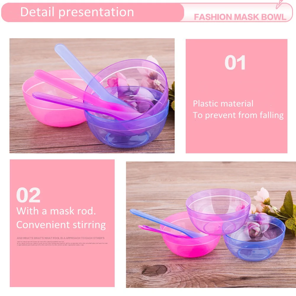 Hair Dyeing Bowl & Mixing Bowl Diy Face Skin Care Diy Facemask Mixing
