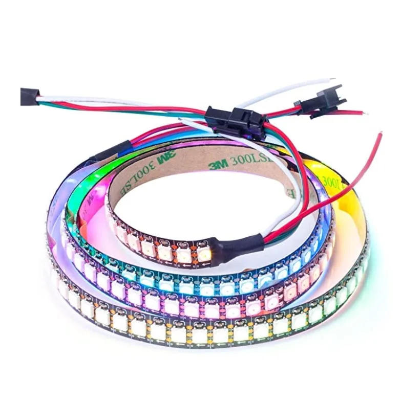 Christmas outside led strip light ws2812b rgb led strip digital dmx rgb led strip ws2811 ws2812b