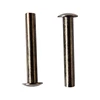 Hardware accessories fasteners round head black nickel hollow metal rivets