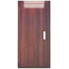 Cherrywood color laminated steel semi-automatic elevator door system