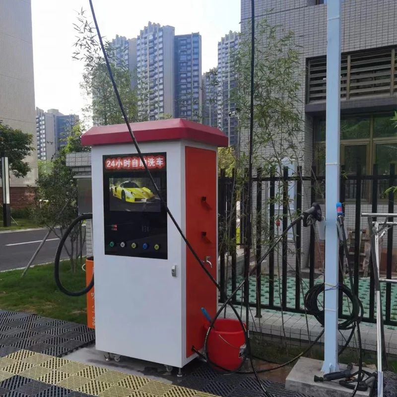 24 Hour Self Service Car Wash Coin Operated Self Serve Car Washing