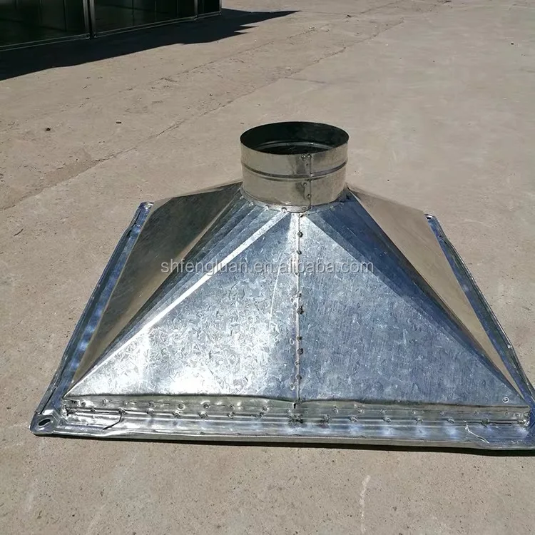 Galvanized Steel Air Duct Square to Round Adaptor| Alibaba.com