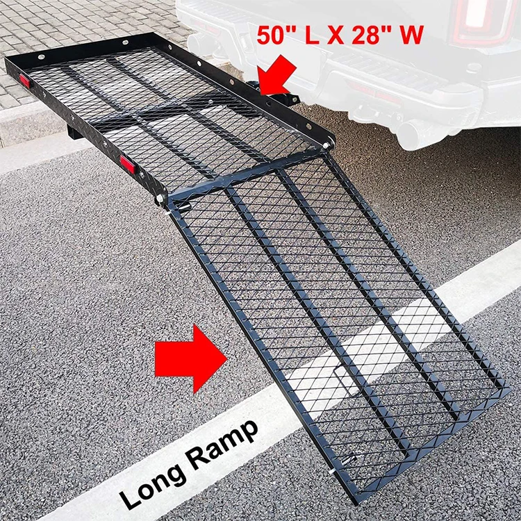 Homful Heavy Duty Car Carrier Rack For Wheelchair & Transport Chair