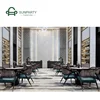 5 star high quality modern design hotel restaurant furniture hotel public area furniture