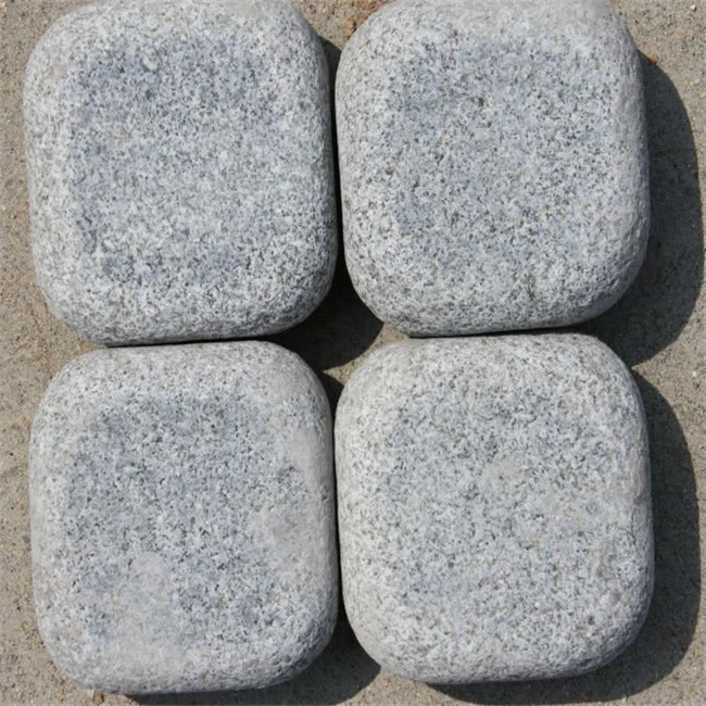 翻滚块铺路石 10x 10cm 为庭院摊铺机