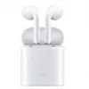 Hot selling cheap wholesale true stereo wireless Bluetooth earbuds i7 tws earphones with different colors charging case