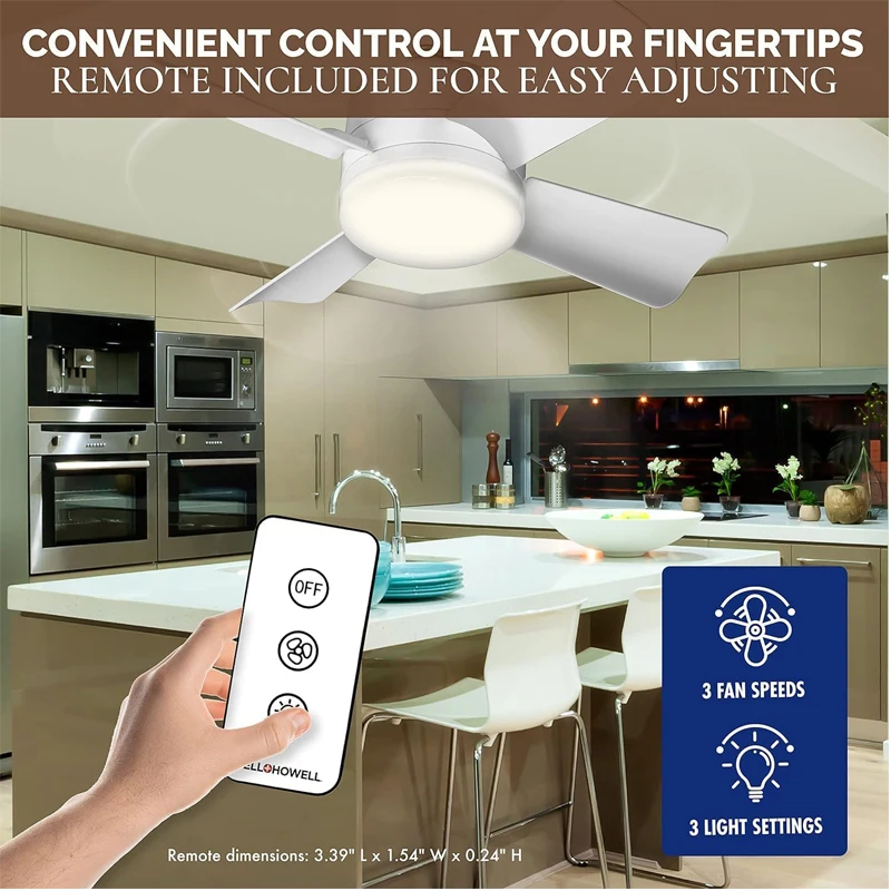 Ceiling Fan, LED, E26/E27 - detail 4