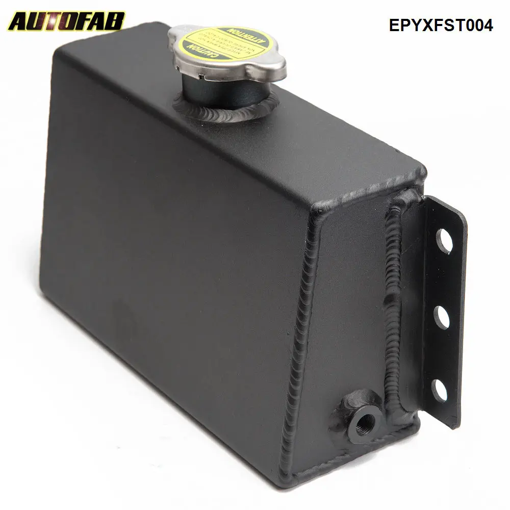 Aluminum Coolant Expansion Overflow Fill Fuel Water Tank For Honda