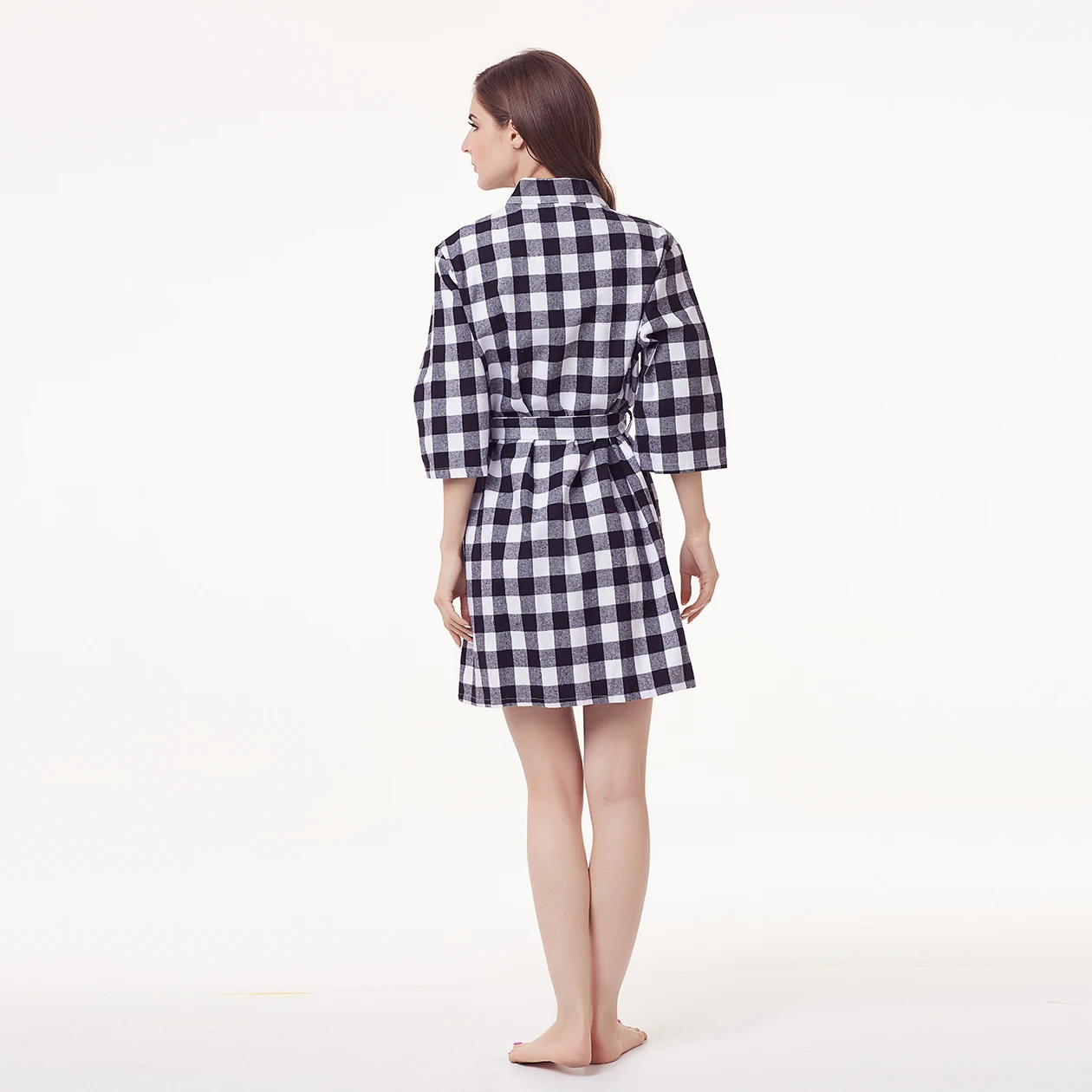 plain cotton robe