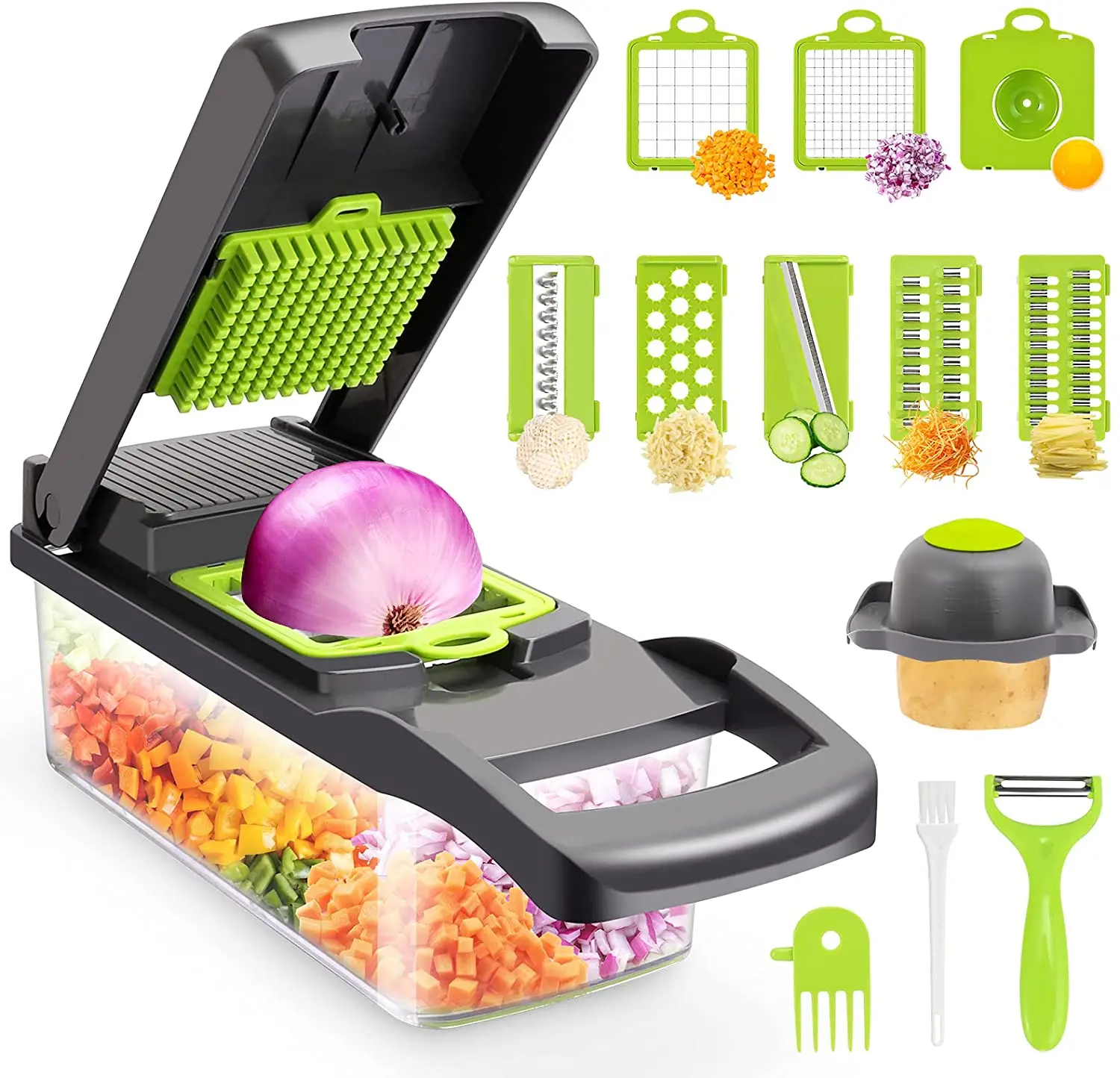 Pro-Series 10-in-1, 8 Blade Vegetable Slicer, online Vegetable Chopper