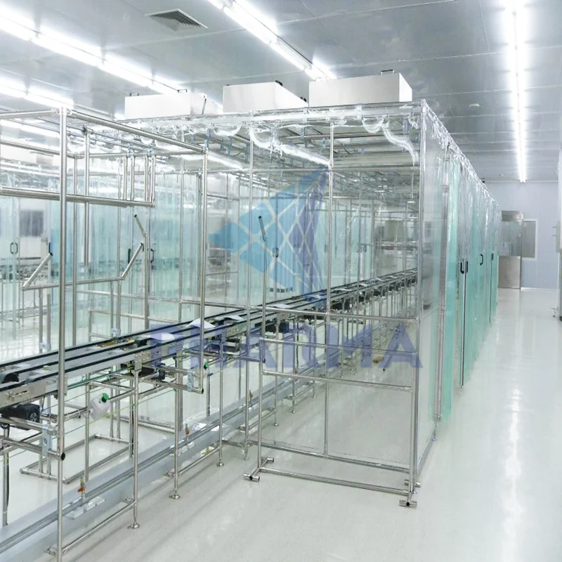 product-SUS 304 frame acrylic wall clean booth-PHARMA-img