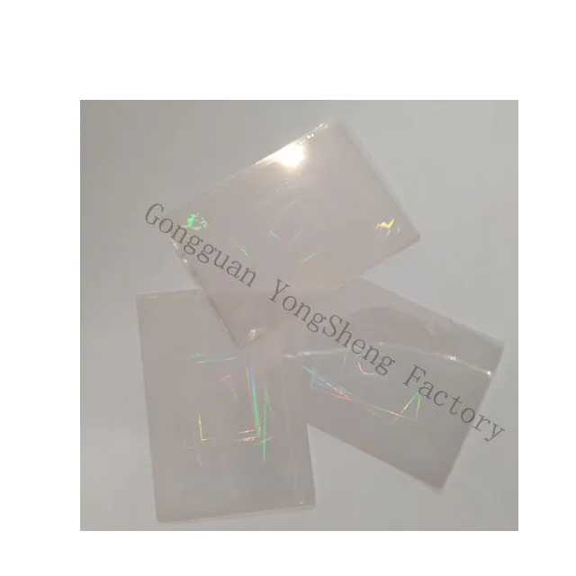Transparent Hologram Overlay Translucent Overlay Pvc Card Hologram ...