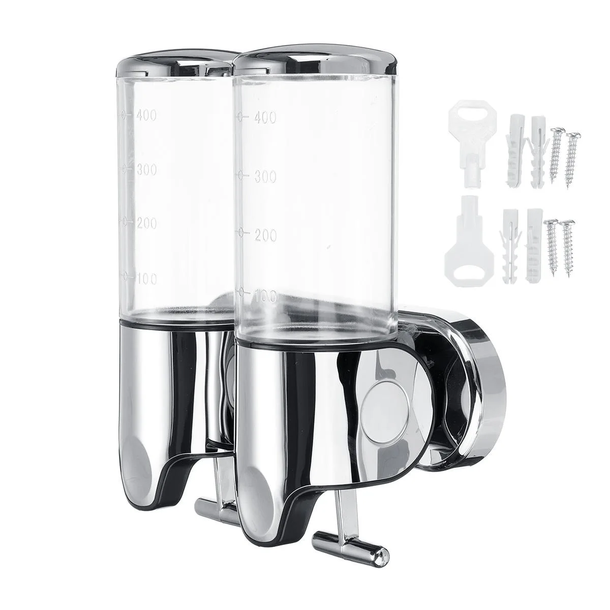 Dispensador De Jabón Líquido Con Montaje En Pared Triple Manual Para