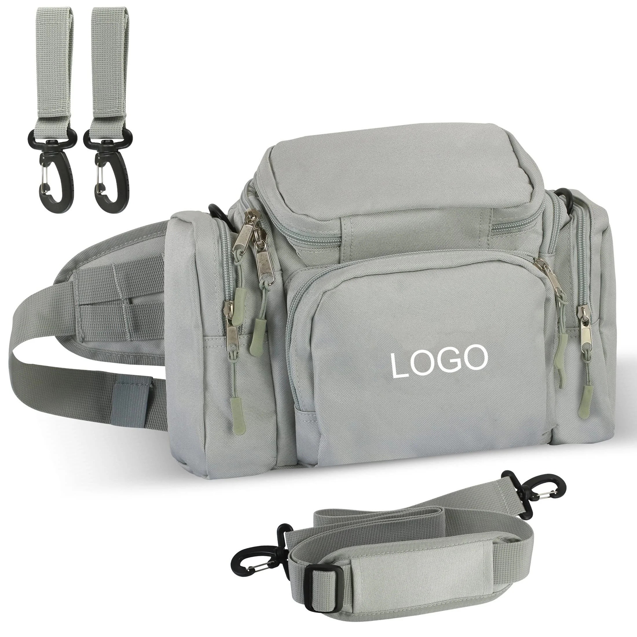 Custom Mommy Waist Pack Fanny Pack Toddler Diaper Bag With Multiple