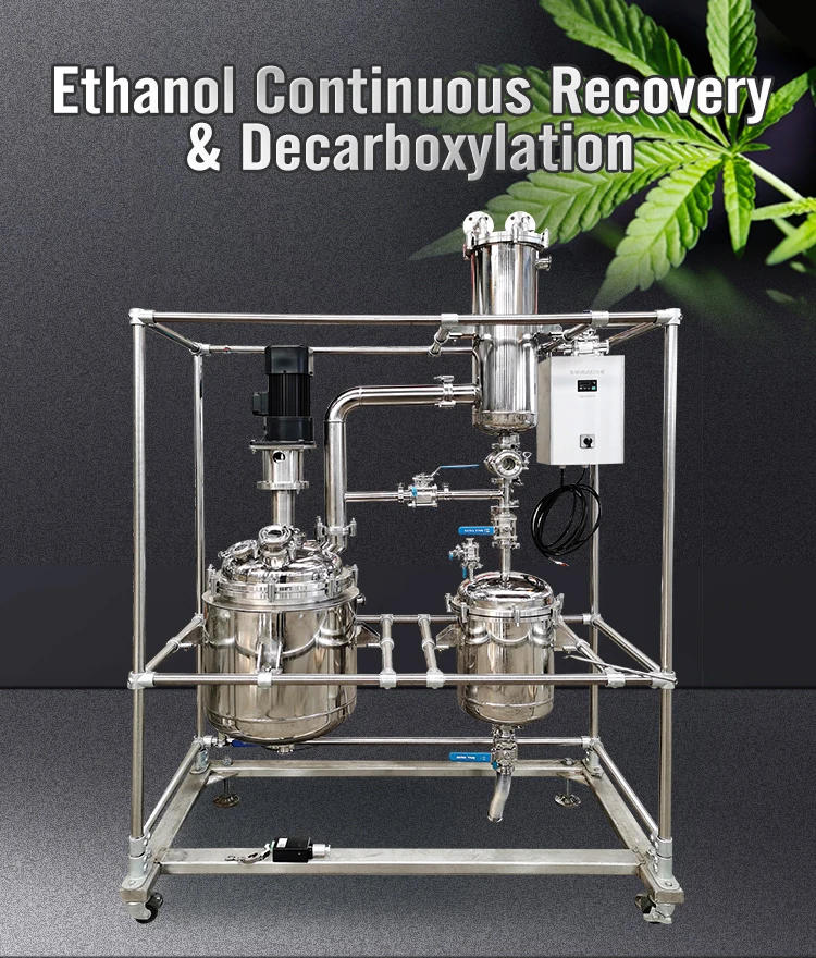 Decarboxylator Reactor Winterized Cbd 100l Decarb Reactor Stainless ...