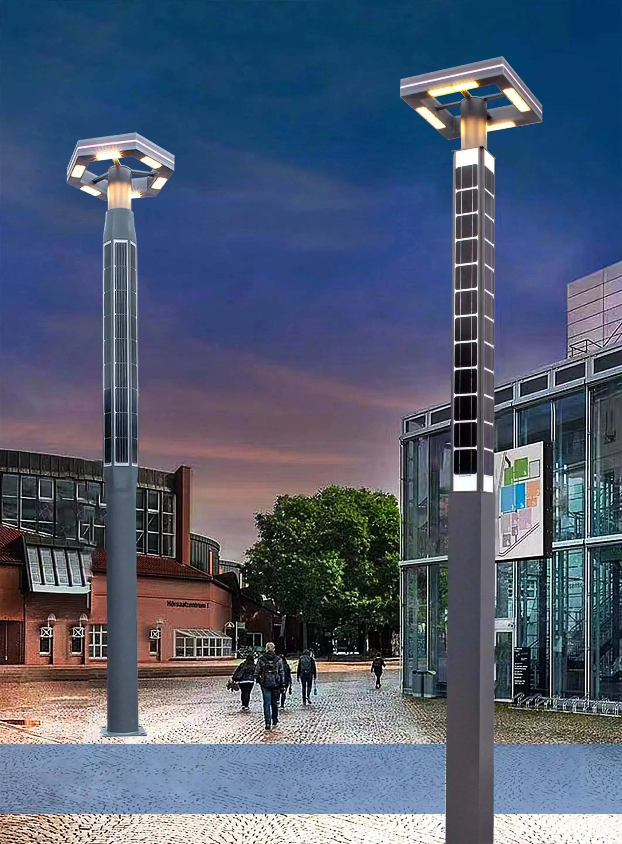 New Modern Aluminum 7w 60cm Ip65 Waterproof Outdoor Park Light Pole