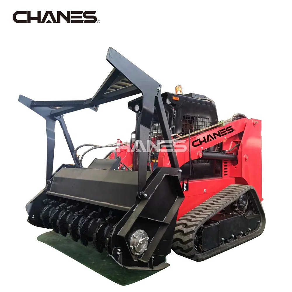 Skid Steer Loader Forestry Mulcher - Efficient Forest Clearing