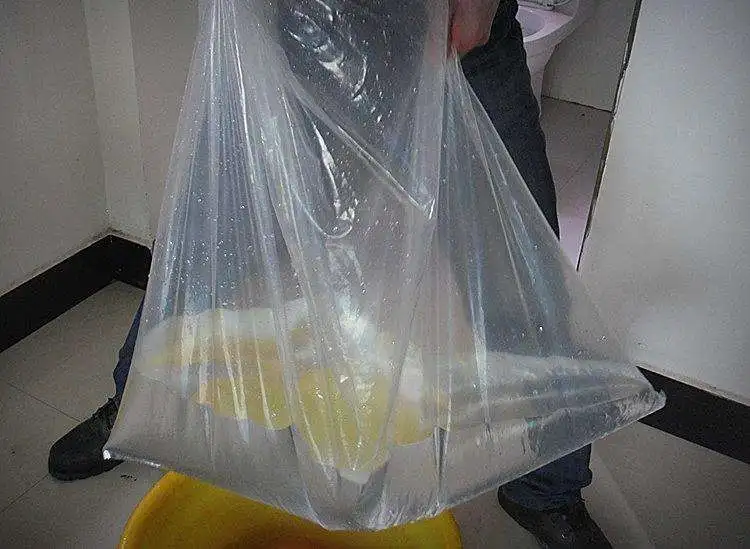 High Quality Extra Large Pe Storage Plastic Packaging Bag Transparent