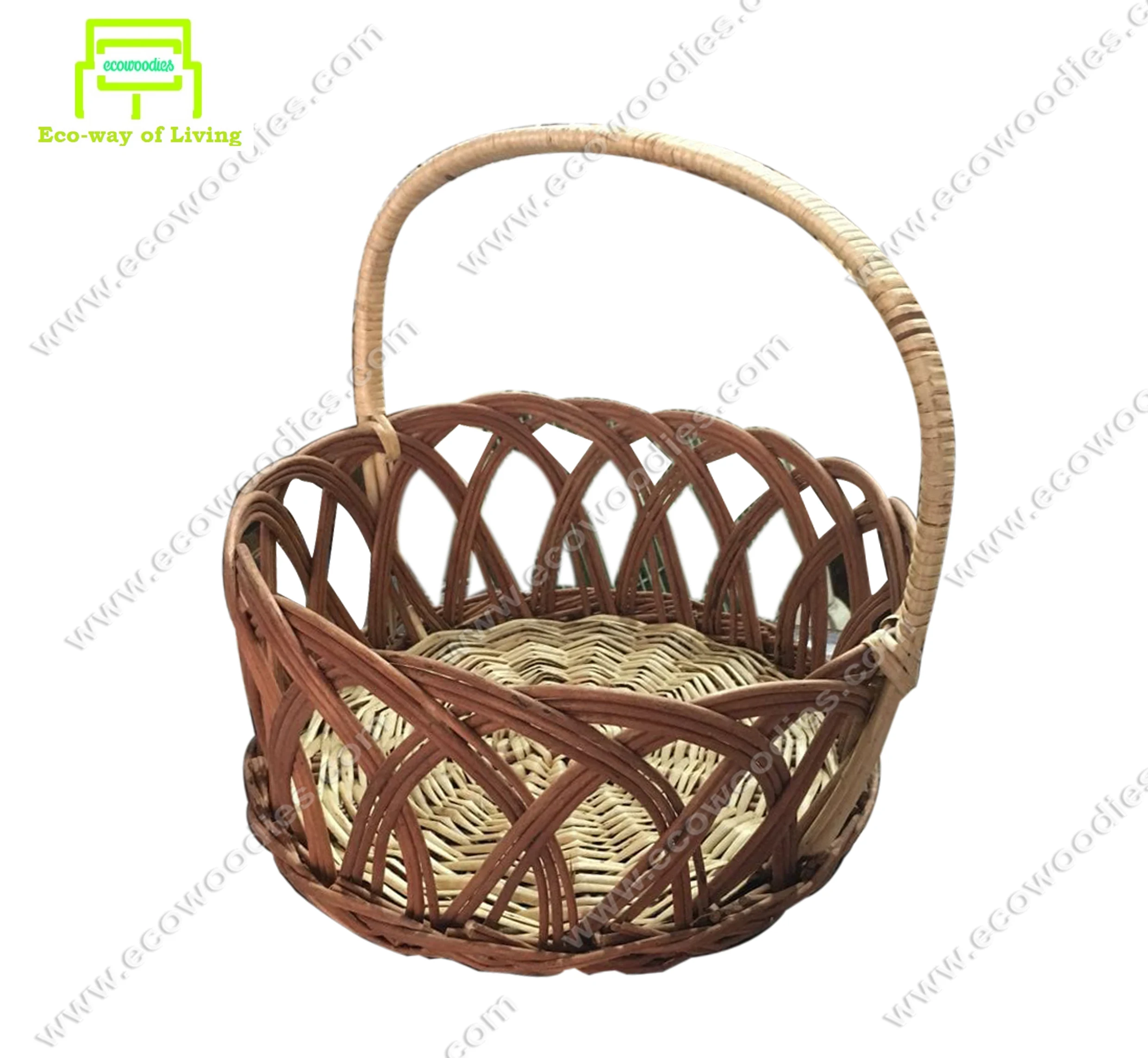 cane flower girl baskets