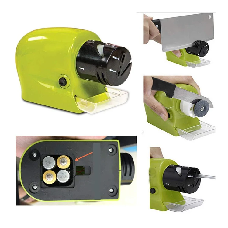 Swifty Sharp Kitchen Motorized Knife Blade Sharpener Professional