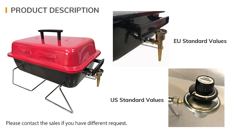 Hot Selling Camping Bbq Grill Gas For Outdoor