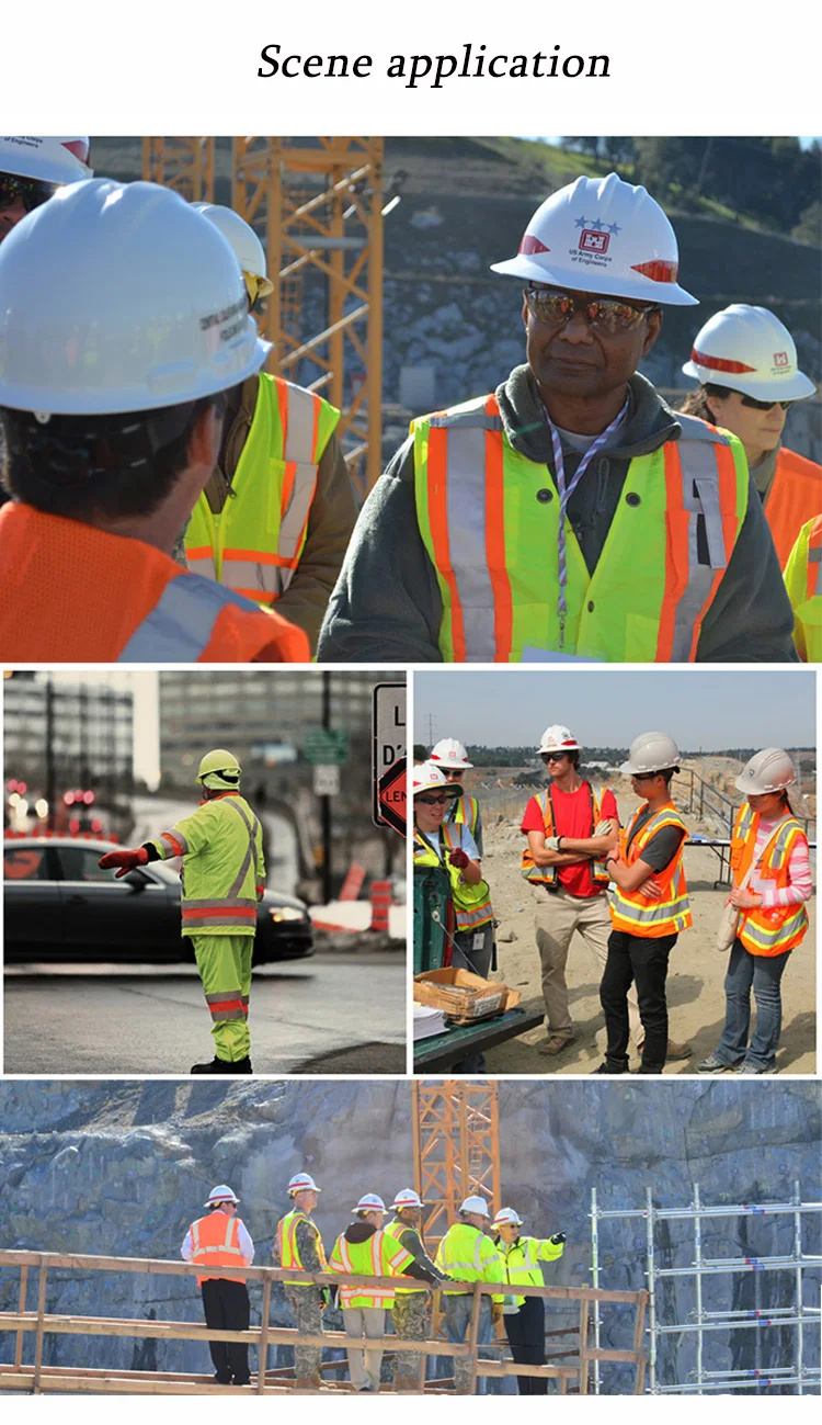 class 2 high visibility reflective trucker vest