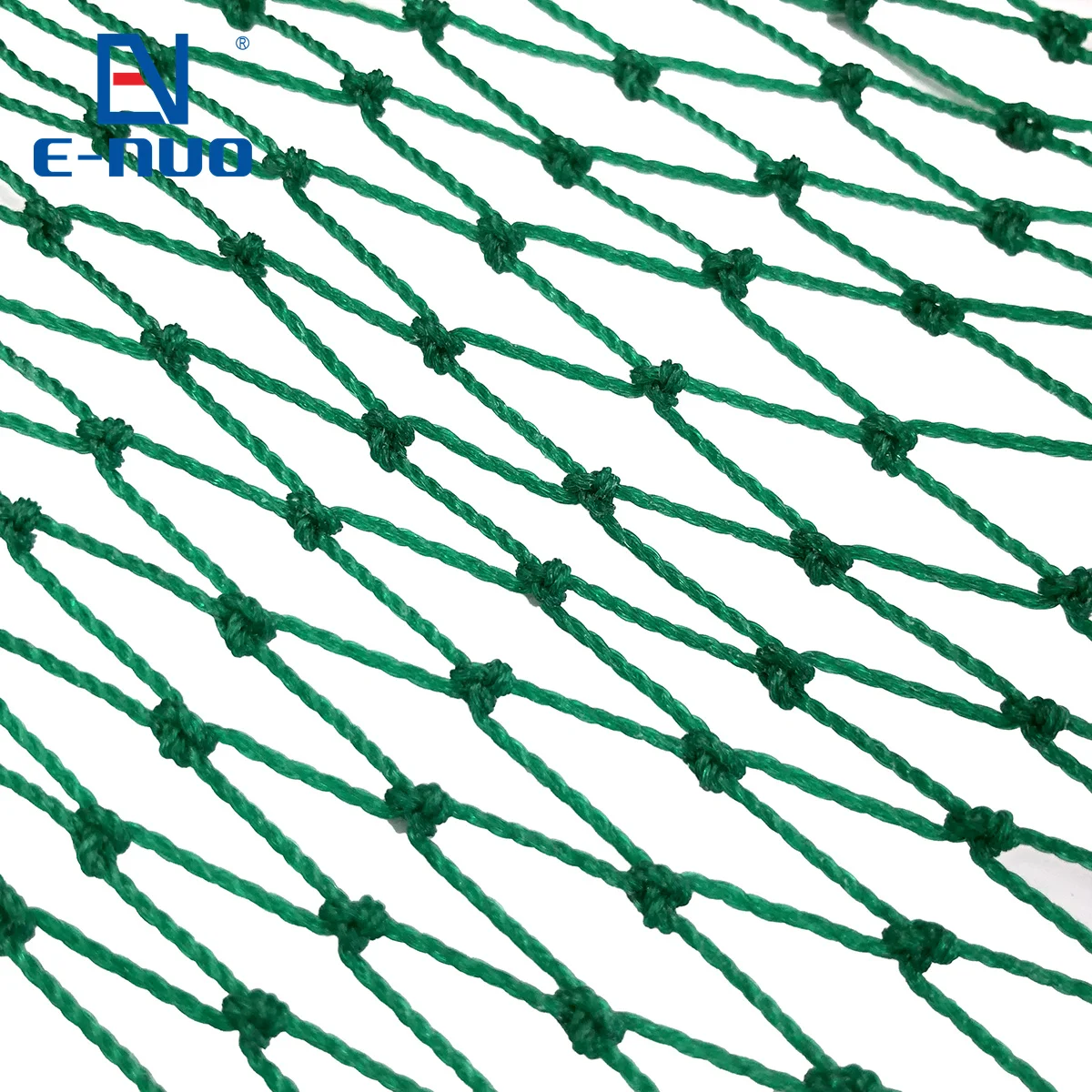 china types of fishing nets Customized Virgin HDPE Polyethylene PE Knotted Plastic Fishing Twisted Fish  Net Chinese Manufacturer PP Material